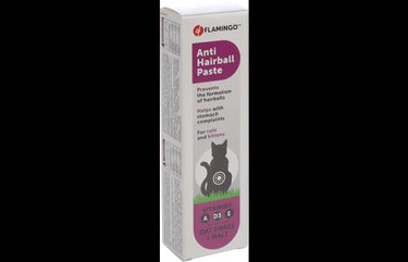Flamingo Anti-Hairball Oat Fibres & Malt Cat Paste - 100g